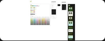 HabitHero colour and component system work