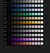 Colour palette exploration for a lawyer portfolio